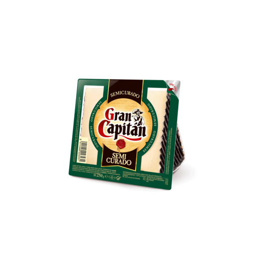 GRAN CAPITAN queso semicurado cuña 250 gr