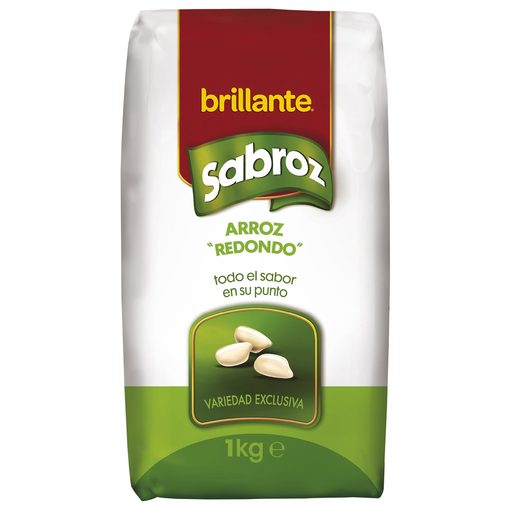 BRILLANTE arroz redondo sabroz paquete 1 Kg (copia)