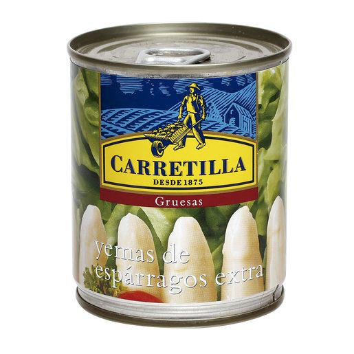CARRETILLA yemas de espárragos gruesos lata 135 gr