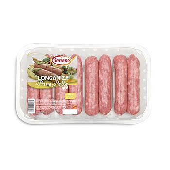 SERRANO longaniza de pavo y pollo 320 gr