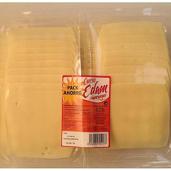 SORRANGOS queso edam lonchas envase 2 x 175 gr