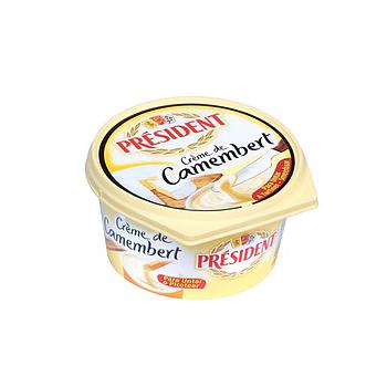 PRESIDENT crema de queso camembert tarrina 125 gr