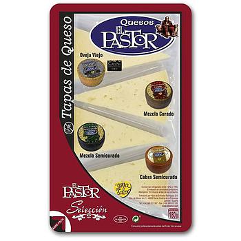 EL PASTOR tabla 4 quesos bandeja 180 gr