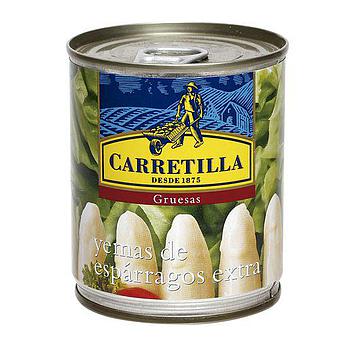 CARRETILLA yemas de espárragos gruesos lata 135 gr