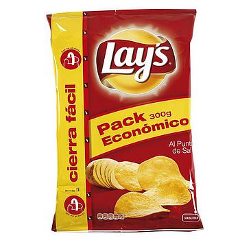 LAY'S patatas fritas al punto de sal bolsa 300 gr