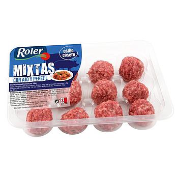 Albóndigas mixtas de cerdo y vacuno bandeja 420 gr