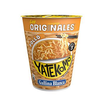 GALLINA BLANCA fideos orientales yatekomo pollo vaso 66 gr