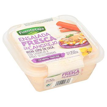 FUENTETAJA ensalada de cangrejo tarrina 250 gr