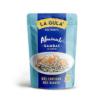 LA GULA DEL NORTE con gambas al ajillo envase 125 gr