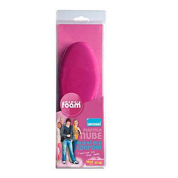 ANDIX plantillas nube memory foam máximo confort rosa talla 37-38