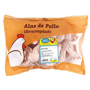 Alas de pollo bolsa (peso aprox. 1.1 Kg)