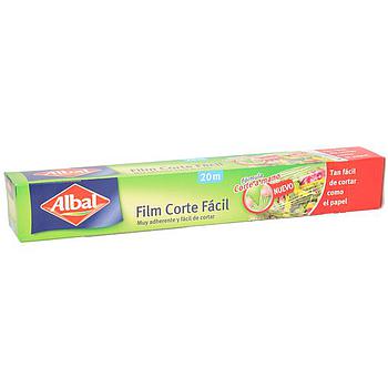 ALBAL film transparente corte fácil 20 m