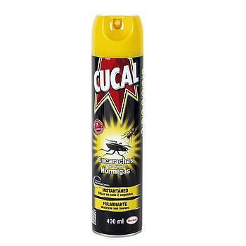 CUCAL insecticida concentrado cucarachicida spray 400 ml